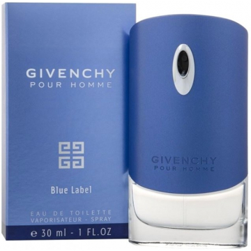 Givenchy Pour Homme Blue Label Туалетная вода 30 ml  примятые ()