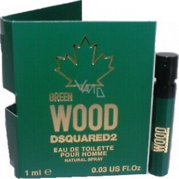 Dsquared2 Wood Green Pour Homme Туалетная вода 1 ml Пробник (8011003852871)