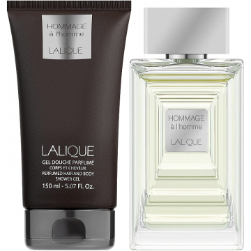 Lalique Hommage L`homme Туалетная вода 150 ml set (7640111498308)