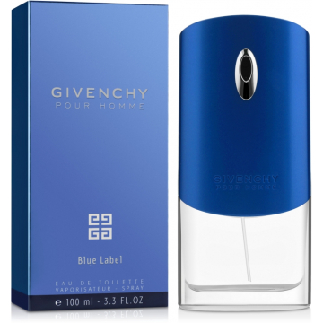 Givenchy Pour Homme Blue Label Туалетная вода 100 ml  примятые (10672)