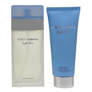 Dolce&Gabbana Light Blue Набор (Туалетная вода 100 ml + 100 b/l ) (3423478534858)