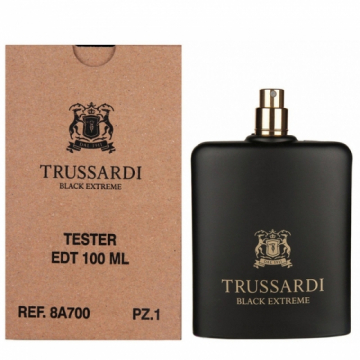 Trussardi Black Extreme Туалетная вода 100 ml Тестер (8011530994792)