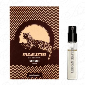 Memo Paris African Leather Парфюмированная вода 1.5 ml Пробник (3700458601688)