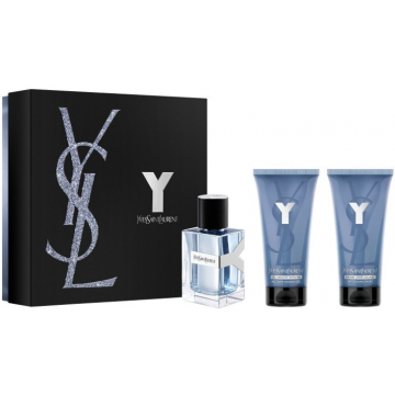 Yves Saint Laurent L'homme  Набор (Туалетная вода 60 ml spray + 50 ml Гель для душа+50 ml Бальзам после бритья) (3614272339484)