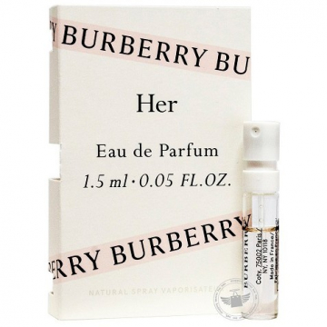 Burberry Her Парфюмированная вода 1.5 ml Пробник (3614227748873)
