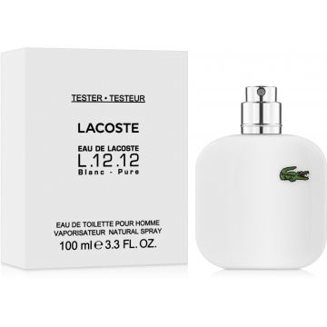 Eau De Lacoste Blanc L. Туалетная вода 100 ml Тестер подтекает (16136)