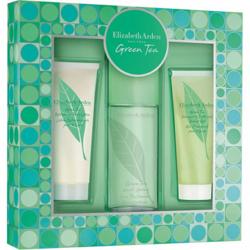 Green Tea  Набор ( Туалетная вода 50 ml +100 ml honedrops b\crem+ 30 ml handcreme) (085805557263)