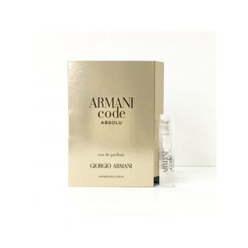 Armani Code Absolu Парфюмированная вода 1.5 ml Пробник недолив ()