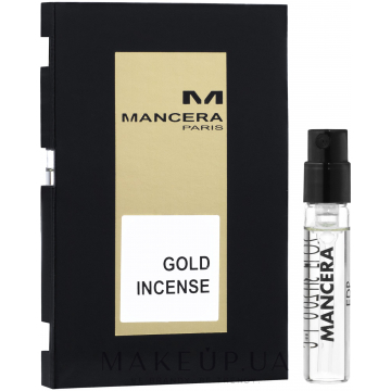 Mancera Gold Incense Парфюмированная вода 2 ml Пробник (50674)