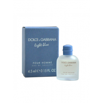 D&g Light Blue Eau Intense Парфюмированная вода 4.5 ml Миниатюра примятые ()