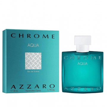 Azzaro Chrome Aqua Туалетная вода 50 ml  без целлофана (58217)