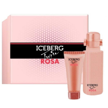 Iceberg Twice Rose  Набор (Туалетная вода 125 ml +100 Лосьон для тела) (8057714450395)