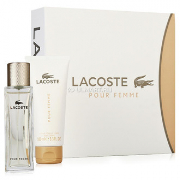 Lacoste Pour Femme Leger  Набор (Парфюмированная вода 50 ml +100 Лосьон для тела) (8005610473017)