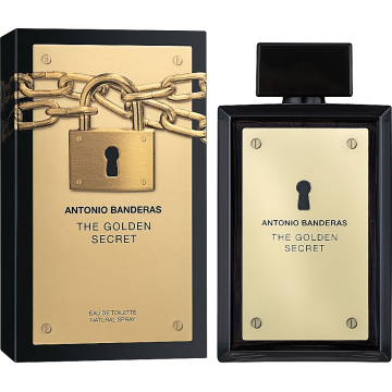 Antonio Banderas The Golden Secret Туалетная вода 50 ml  примятые (58955) 