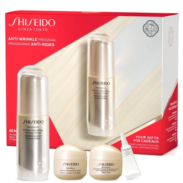 Shiseido Anti Wrinkle  Набор (30 ml serum+15 ml overnight cream+15 ml smoothing cream+ 2 ml eye cream)