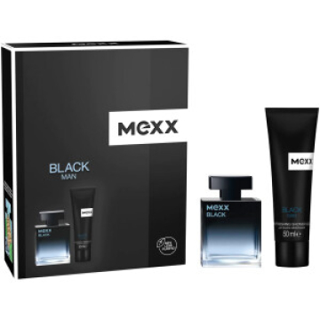 Mexx Black Men  Набор (Туалетная вода 30 ml +50 Гель для душа)