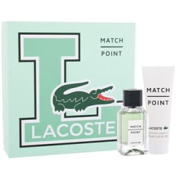 Lacoste Match Point  Набор (Туалетная вода 50 ml +75 Гель для душа)
