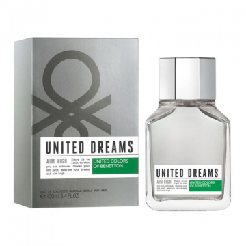 Benetton United Dreams Aim High Туалетная вода 100 ml  примятые (60710)