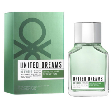 Benetton United Dreams Be Strong Туалетная вода 100 ml  примятые (60711)