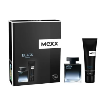 Mexx Black Men  Набор (Туалетная вода 30 ml +50 Гель для душа) брак упаковки (64477)