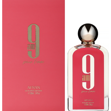 Afnan 9 AM POUR FEMME Парфюмированная вода 100 ml  (6290171072591)