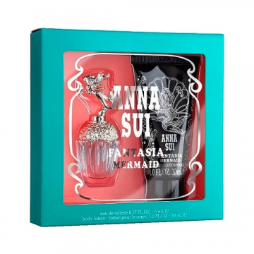 Anna Sui Fantasia  Набор (Туалетная вода 5 ml + 30 ml Лосьон для тела) 