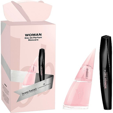 BRUNO BANANI WOMAN edp 30 ml spray + mascara 11 ml black (L)