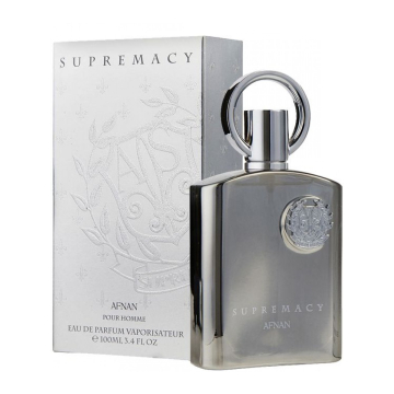 Afnan Supremacy Silver Парфюмированная вода 100 ml  примятые (65610)