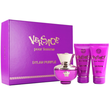 Versace Pour Femme Dylan Purple  Набор (Парфюмированная вода 50 ml + 50 ml Гель для душа + 50 ml b/l )