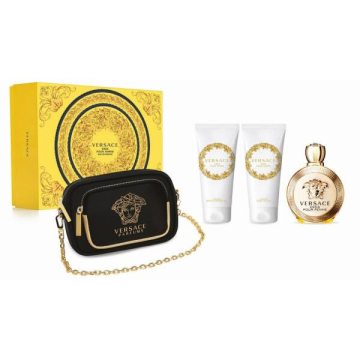 Versace Eros Femme  Набор (Парфюмированная вода 100 ml + 100 ml Лосьон для тела +100 Гель для душа + bag)