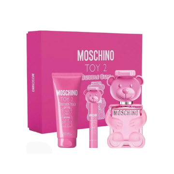 MOSCHINO TOY 2 BUBBLE GUM set (edt 100 ml + edt 10 ml + 100 b\l) (L) примятые