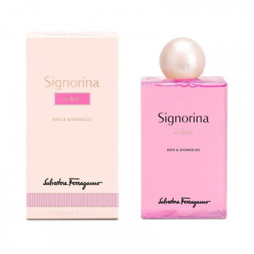 FERRAGAMO SIGNORINA IN FIORE Bath & shower gel 200 ml (L)