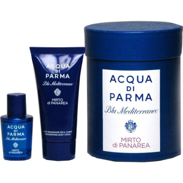 Acqua Di Parma Blu Mediterraneo Mirto Di Panarea  Набор (Туалетная вода 5 ml+ 20 ml Гель для душа)