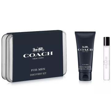 Coach For Men  Набор (Туалетная вода 7.5 ml + Бальзам после бритья Бальзам после бритья 50 ml) (3386460099721)