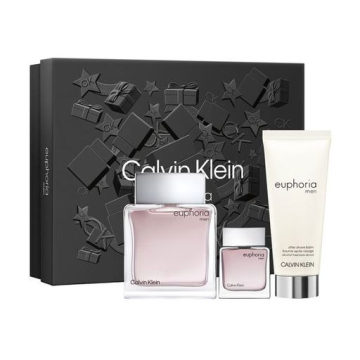 Ck Euphoria  Набор (Туалетная вода 100 ml + Туалетная вода 15 ml + 100 ml as\b) брак упаковки (68875)