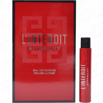 Givenchy L'interdit Rouge Ultime Парфюмированная вода 1 ml Пробник (3274872456396)