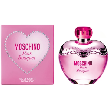 Moschino Pink Bouquet Туалетная вода 50 ml брак целлофана (70188)