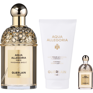 Aqua Allegoria Forte Mandarine Basilic  Набор (Парфюмированная вода 75 ml+75 b/l+7,5 mini)