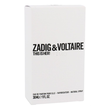 Zadig & Voltaire This Is Her Парфюмированная вода 30 ml  (3423474891658)