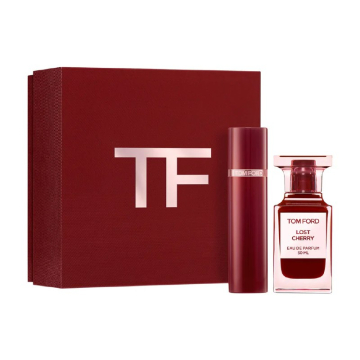 Tom Ford Lost Cherry  Набор (Парфюмированная вода 50 ml spray + Парфюмированная вода 10 ml spray) недолив