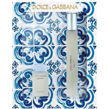 D&g Light Blue  Набор (Туалетная вода 4.5 ml + Туалетная вода 10 ml )