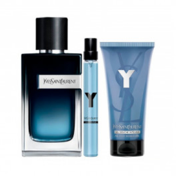 Ysl Y  Набор (Парфюмированная вода 60 ml + Парфюмированная вода 10 ml + 50 Гель для душа)
