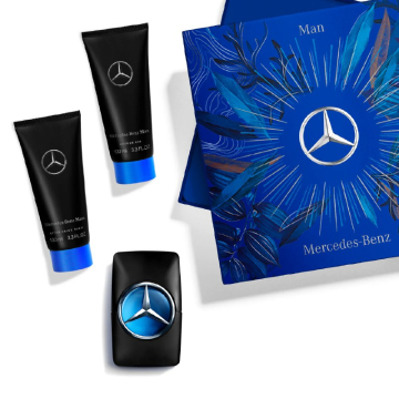 Mercedes Benz Man  Набор (Туалетная вода 100 ml + ash/b 100ml + sh/g 100ml) (3595471065049)