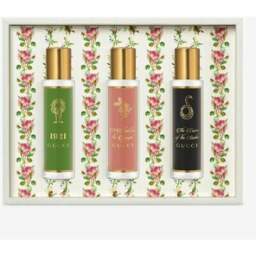 Gucci The Garden  Набор ( Парфюмированная вода 1921 15 ml+ Парфюмированная вода 15 ml  the woice of the snake+Парфюмированная вода 15 ml a chant for the nymph) (3616303465407)