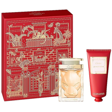 Cartier La Panthere  Набор (Парфюмированная вода 100 ml +100 Лосьон для тела)