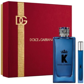 D&g K Pour Homme  Набор (Парфюмированная вода 200 ml + Парфюмированная вода 10 ml) (8054754400847)