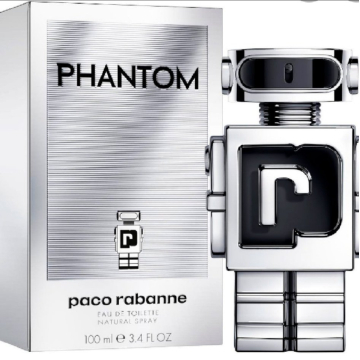 Paco Rabanne Phantom Туалетная вода 100 ml след от стикера (79374)