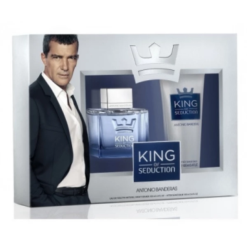 A.banderas King Of Seduction  Набор (Туалетная вода 50 ml + 75 ml as/b) примятые (79414)