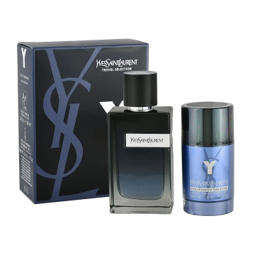 Ysl Y  Набор (Парфюмированная вода 100 ml + 75 ml Твердый дезодорант) примятые (85443)