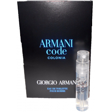 Giorgio Armani Armani Code Colonia Туалетная вода 1.2 ml пробник (3614270692437)